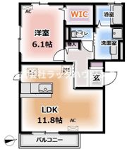 クレヴィアメゾンの間取り画像