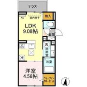 アナシエ徳丸の間取り画像