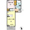 D-ROOM須屋（トリシア）の間取り画像