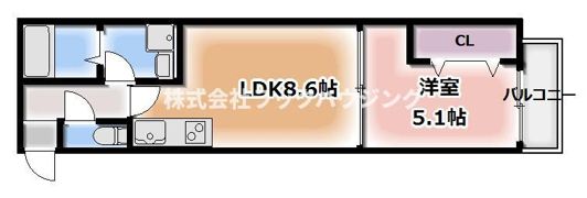 アート門真本町の間取り画像