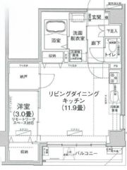 アイルプレミアム押上ノルドの間取り画像