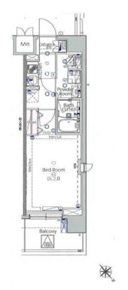 アルマドーラ王子の間取り画像