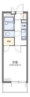 レオパレス代官町の間取り画像