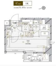 レガリス品川南大井Ⅱの間取り画像