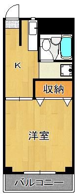 ヤングメゾンの間取り画像