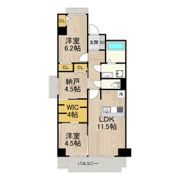 インプルーブ天満橋の間取り画像