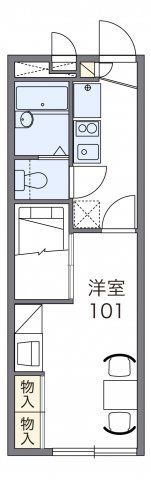 レオパレスハイツファーストの間取り画像