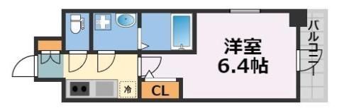 エスリード阿波座プライムコートの間取り画像