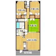 ルミナス観音台壱番館の間取り画像