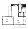第二若木コーポの間取り画像