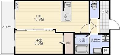 ベレッツァ神田町Iの間取り画像