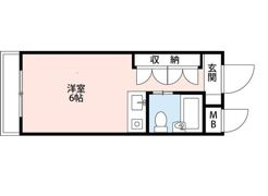 ハートハウス原木中山の間取り画像