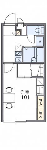 レオパレス泉が丘の間取り画像