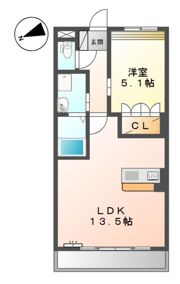 フローレンス東寺尾の間取り画像