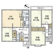 御影山手5丁目戸建の間取り画像