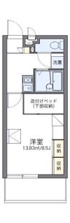 レオパレスグリーンヒルの間取り画像