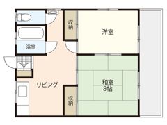 畑賀神田アパートの間取り画像