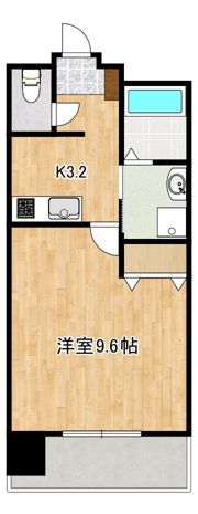 クロノス42新町Vの間取り画像