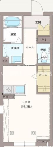 THE GRAND SQUARE 静岡本通の間取り画像