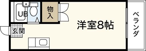 パインハウスⅡの間取り画像