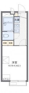 レオパレスハグレー トマツⅡの間取り画像
