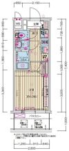 プレサンス桜川グロワールの間取り画像
