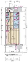 プレサンス桜川グロワールの間取り画像