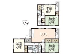 鈴木貸家の間取り画像