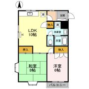 コーポリッチ?1-の間取り画像