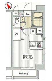 グランヴァン大井町Ⅱの間取り画像