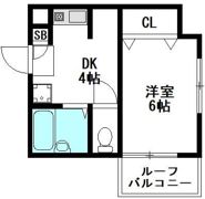 ジニアス久我山の間取り画像