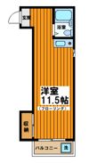 ハイム小竹の間取り画像