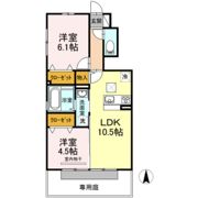 K－1の間取り画像