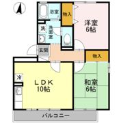 ラフィネ高柳の間取り画像