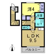 イースト加木屋の間取り画像