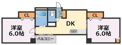 真田山パークシティ寿の間取り画像