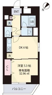 グランディール オアゾの間取り画像