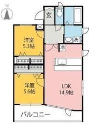 シティヒルズの間取り画像