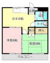 上島マンションの間取り画像