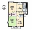 プレステージ溝口 A棟の間取り画像