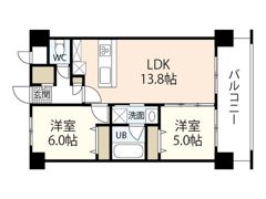 SunCrest西崎の間取り画像