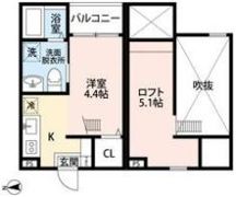 ヒルズ古出来の間取り画像