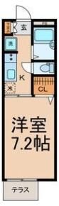 サンライズ唐山の間取り画像