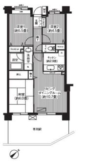 KS桜川の間取り画像