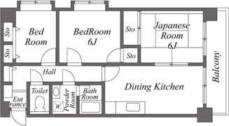ラ・ビスタ パークハウスの間取り画像
