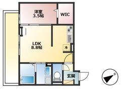Brillia Twin Stage A棟の間取り画像