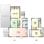 城東台西3丁目 松村借家の間取り画像