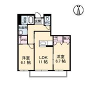 グランマスト福浜 B棟の間取り画像