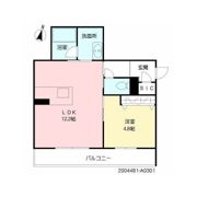 シャーメゾンprostの間取り画像
