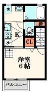 GreenTies関前の間取り画像